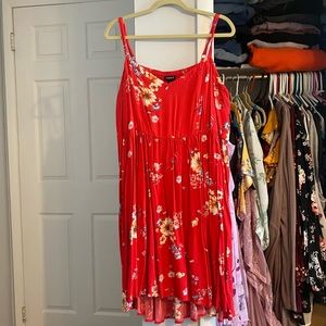 Torrid Red Sun Dress